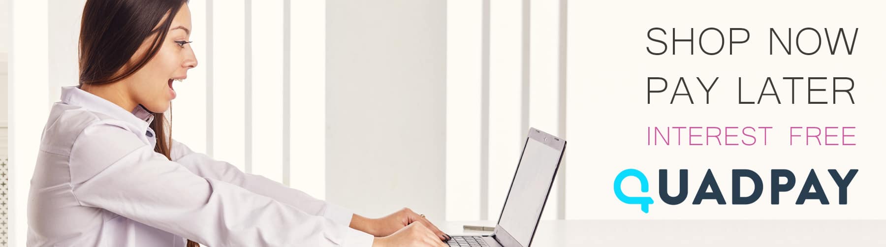 zippay featuring woman ordering something on her laptop for social media